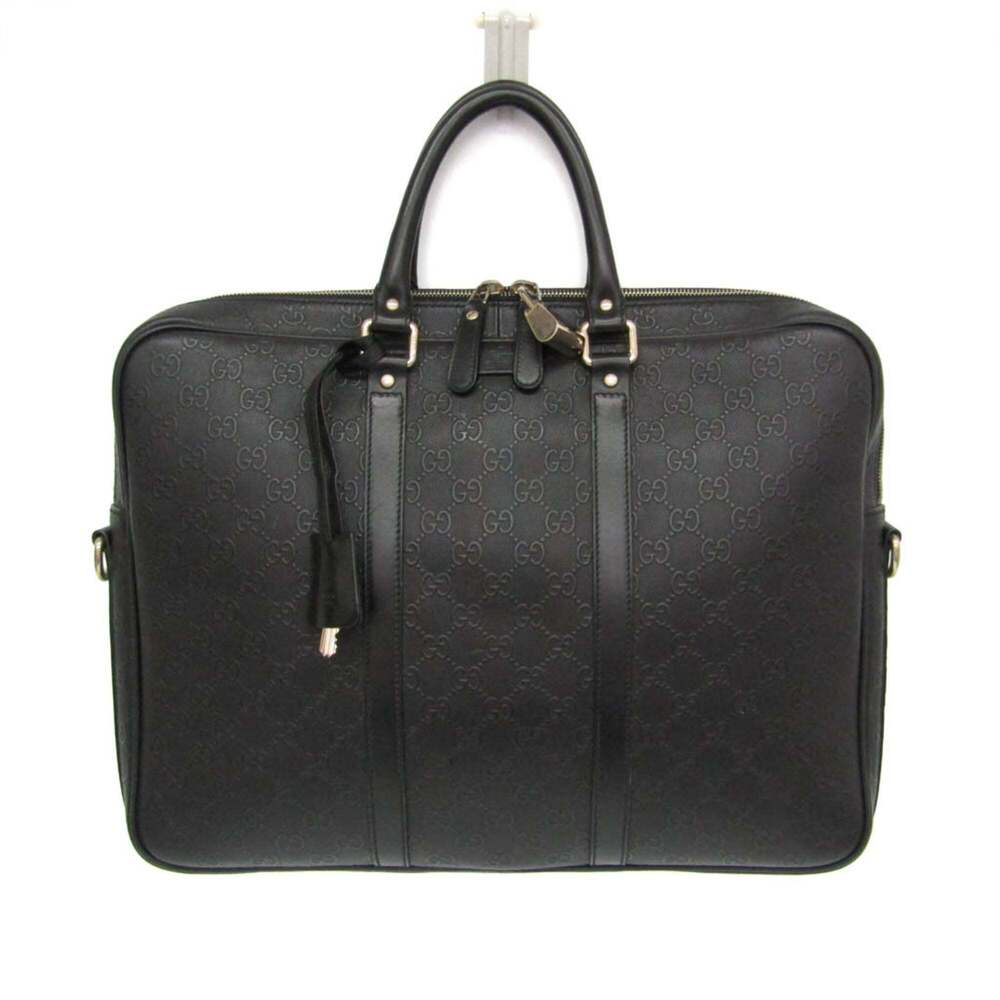 Gucci Convertible Briefcase Guccissima Leather